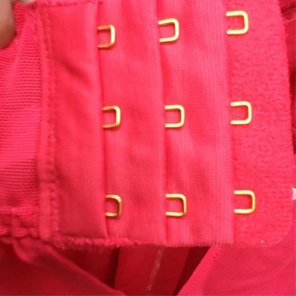 CACIQUE Plus Size Teddy Underwire Red Lace Nightie Babydoll Lingerie 42DDD NWOT - Picture 12 of 12